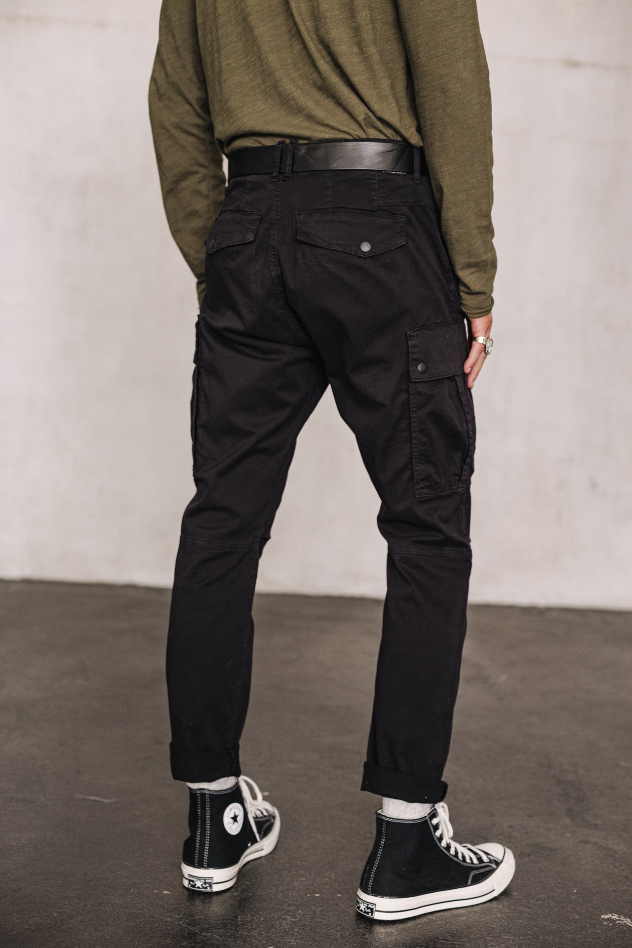 

Cropped trousers Men Hugo Blunt black | Freeman T. Porter
