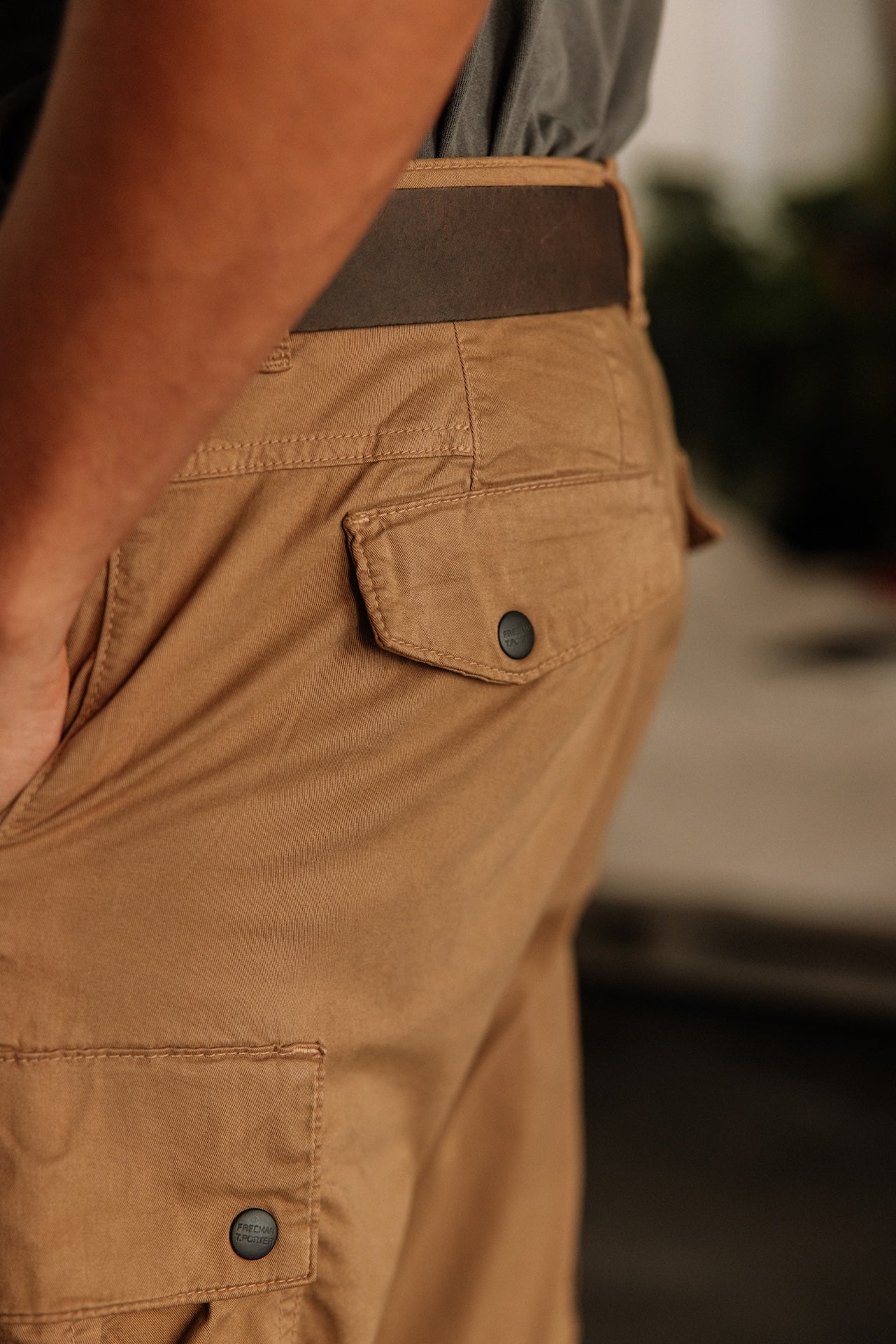 

Cropped pants Men Hugo Blunt kelp | Freeman T. Porter