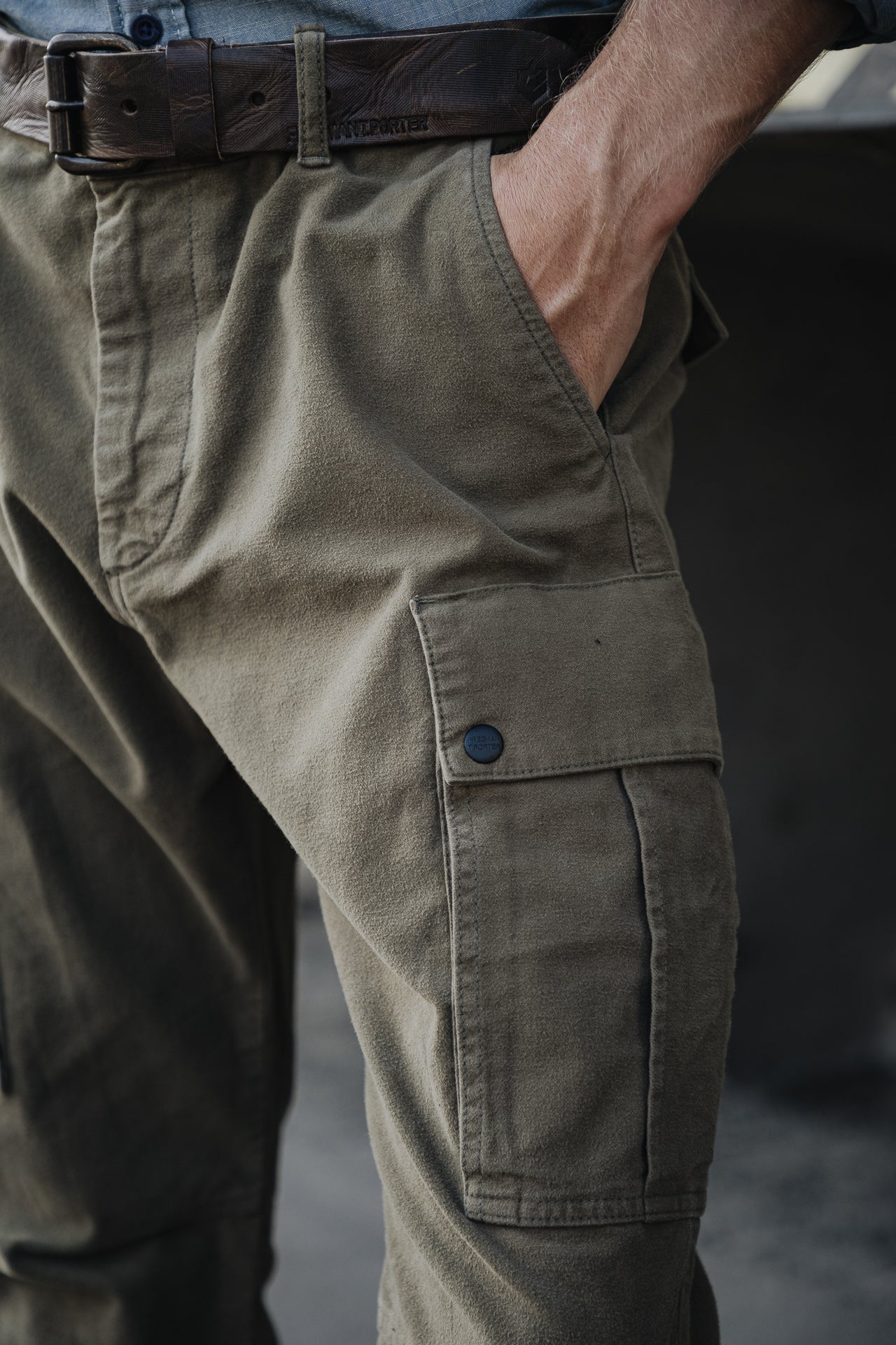 
              

Pantalon cargo Unisex Hugo Casual olive night | Freeman T. Porter
            