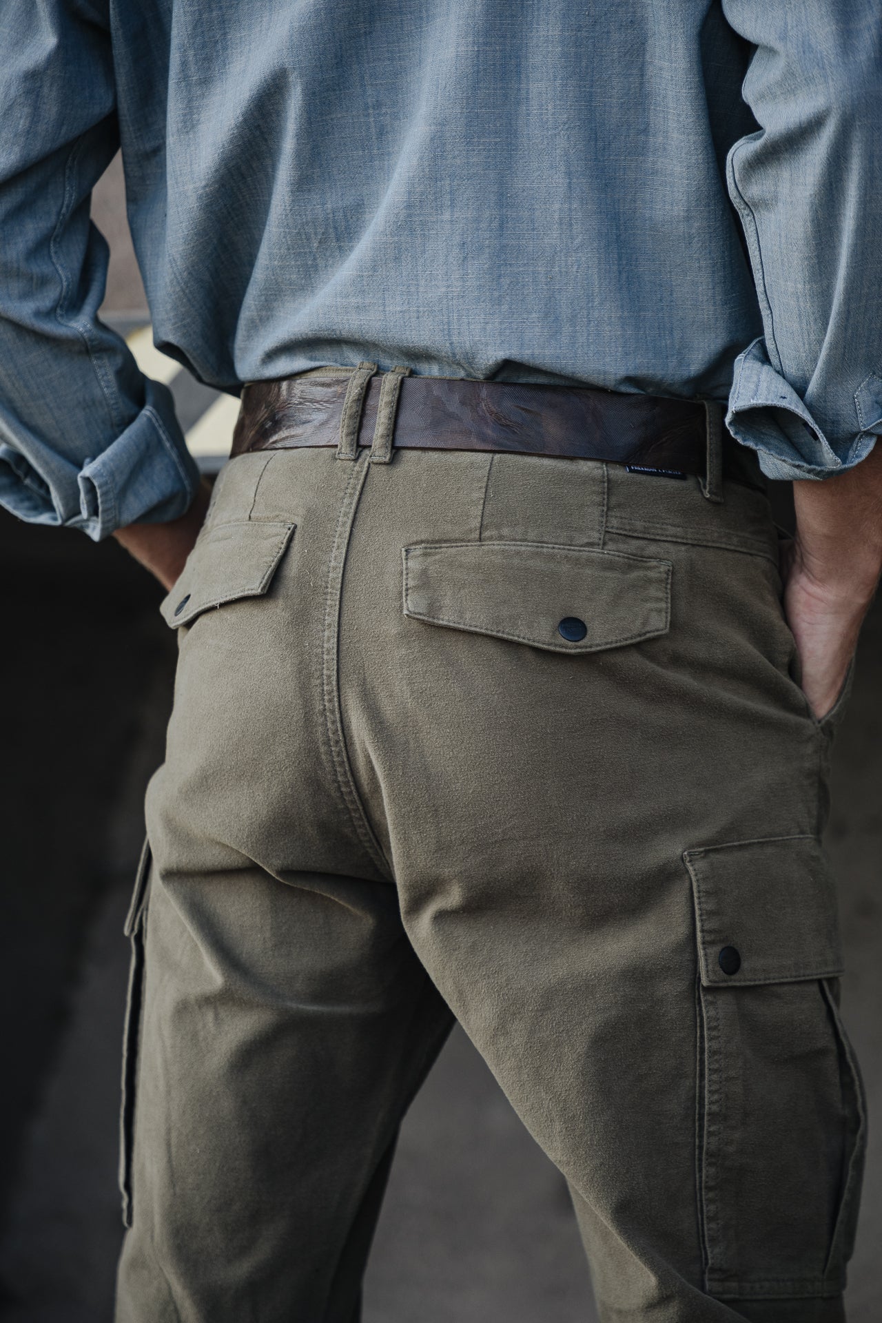 

Pantalón cargo Unisex Hugo Casual olive night | Freeman T. Porter