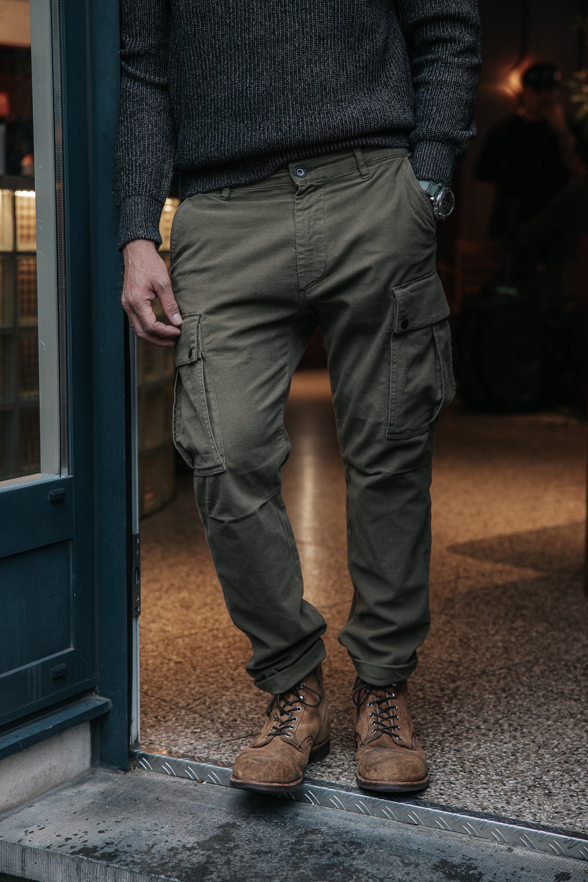   
            

Cargo-Hose Herren Hugo Casual olive night | Freeman T. Porter
          