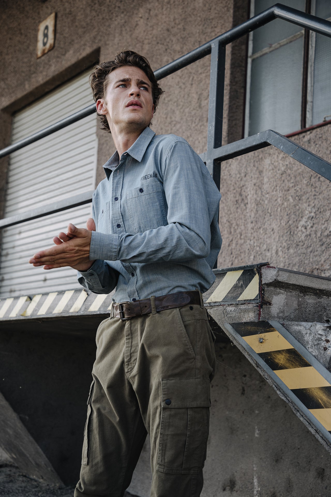 

Pantalón cargo Unisex Hugo Casual olive night | Freeman T. Porter