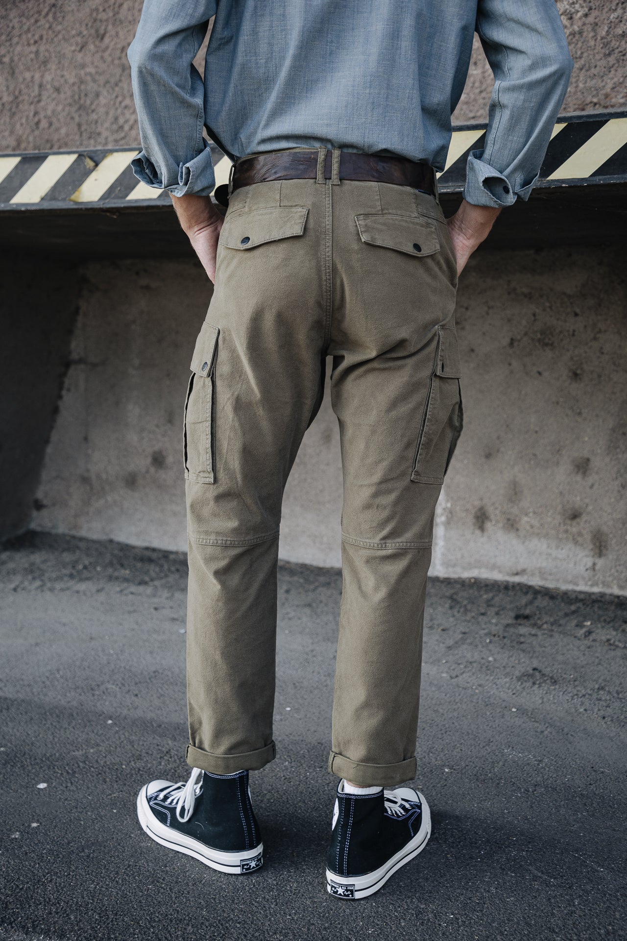 

Pantalón cargo Unisex Hugo Casual olive night | Freeman T. Porter