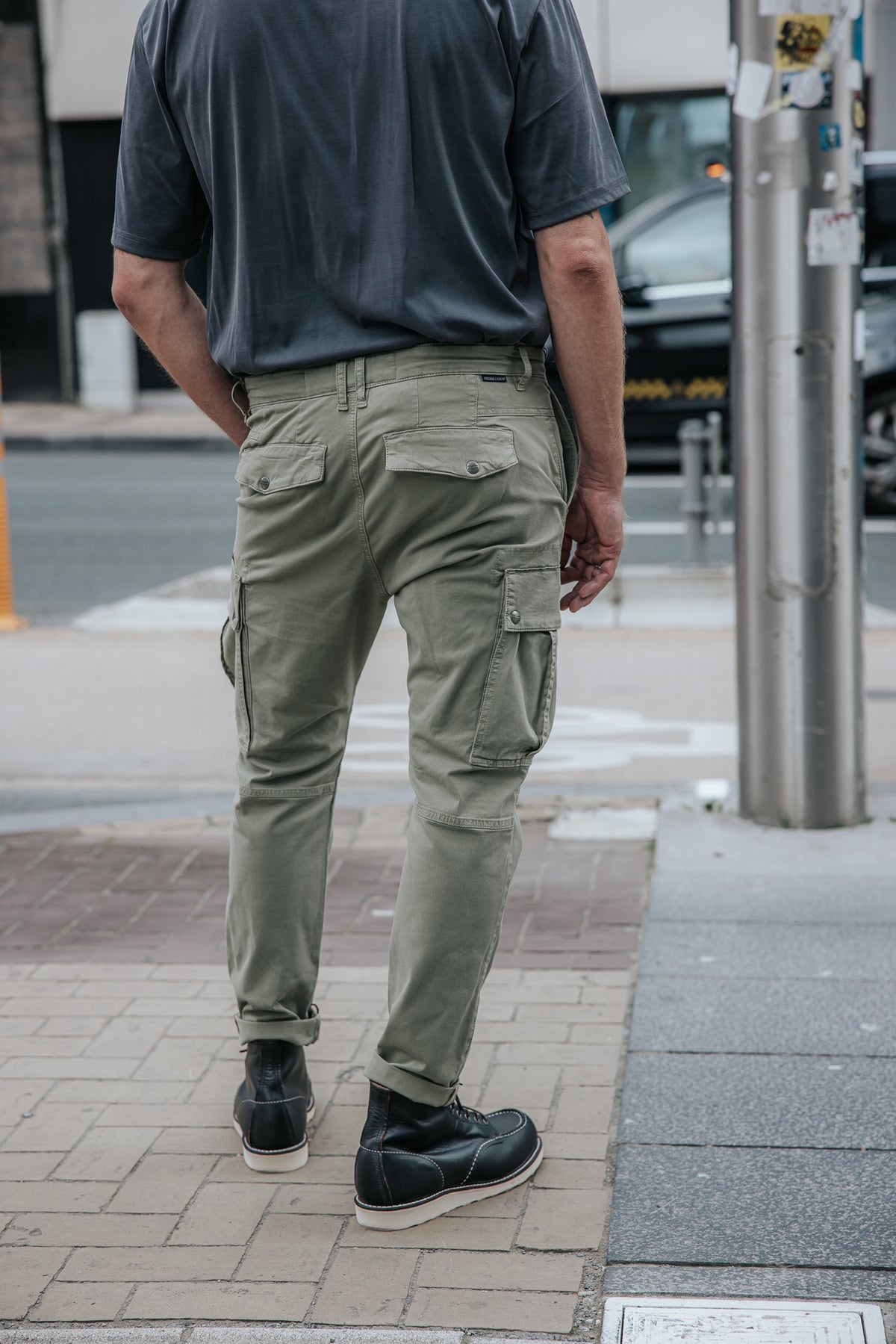 

Cargohose Herren Hugo Zip Oregon deep lichen green | Freeman T. Porter