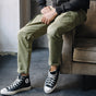 

Pantalon cargo Men Hugo Zip Oregon deep lichen green | Freeman T. Porter
