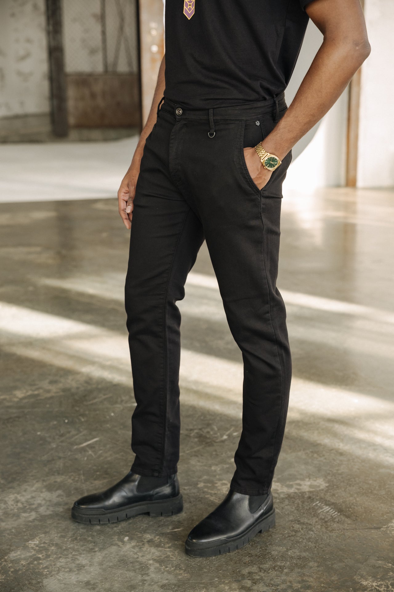 

Chino pants Men Gino Epic black | Freeman T. Porter