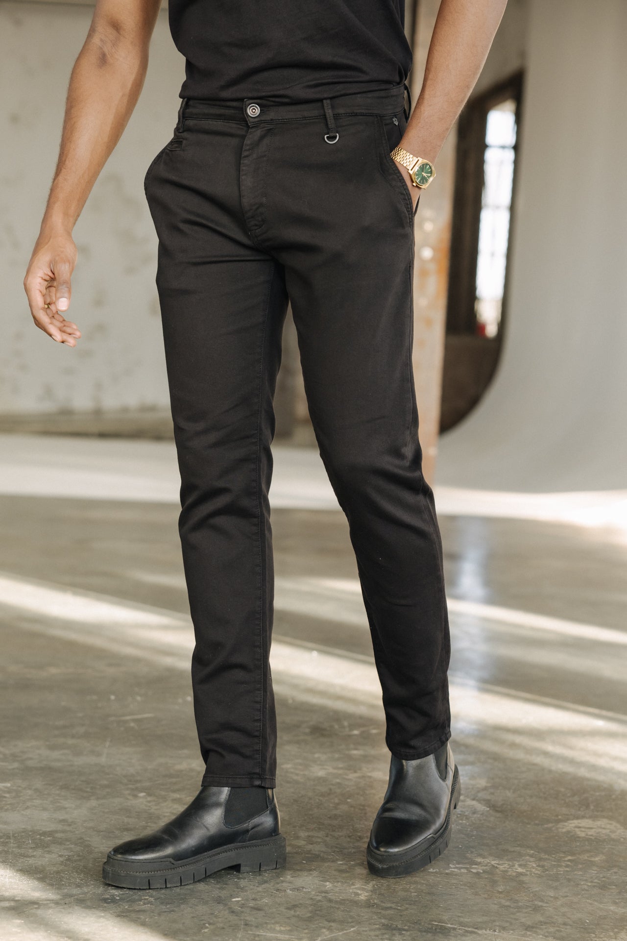 

Chino pants Men Gino Epic black | Freeman T. Porter