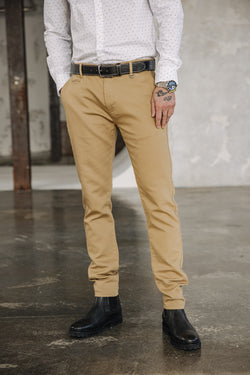 

Pantalon chino Homme Gino Epic kelp | Freeman T. Porter