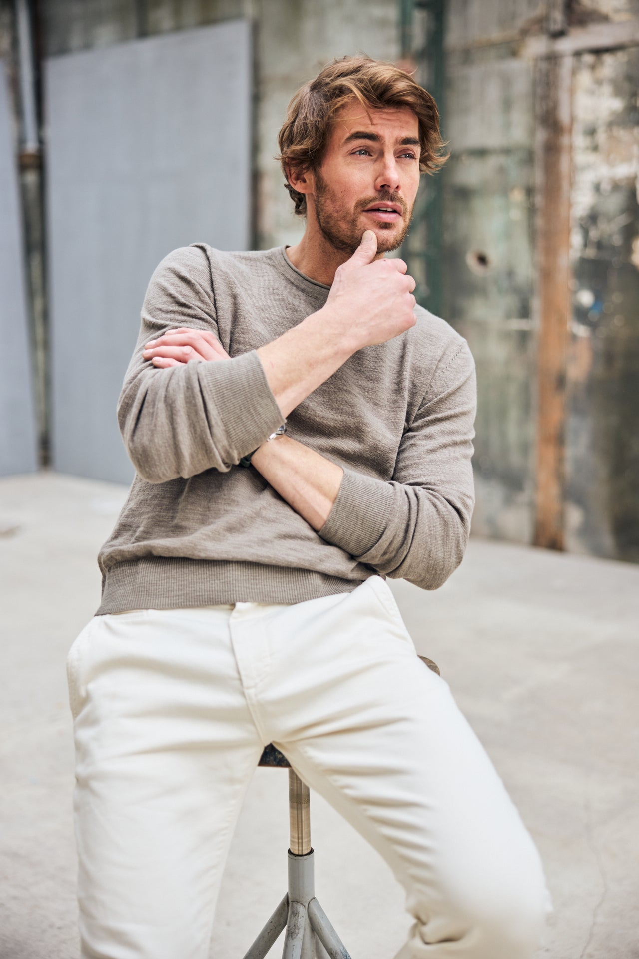 

Chinohose Mann Gino Epic light gray | Freeman T. Porter