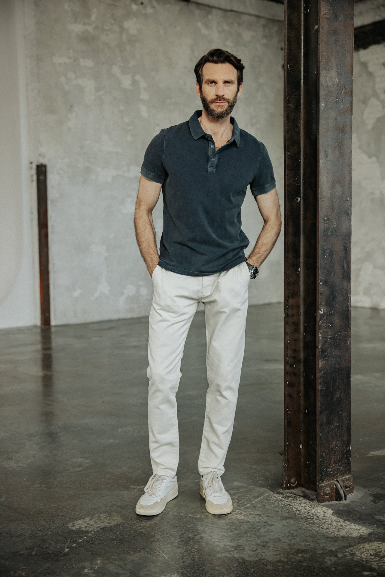 

Pantalon chino Homme Gino Epic light gray | Freeman T. Porter
