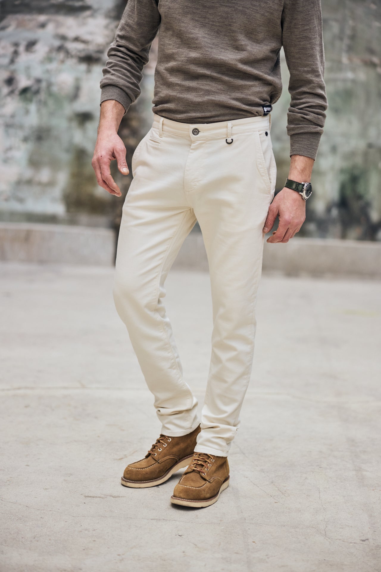

Chinohose Mann Gino Epic light gray | Freeman T. Porter