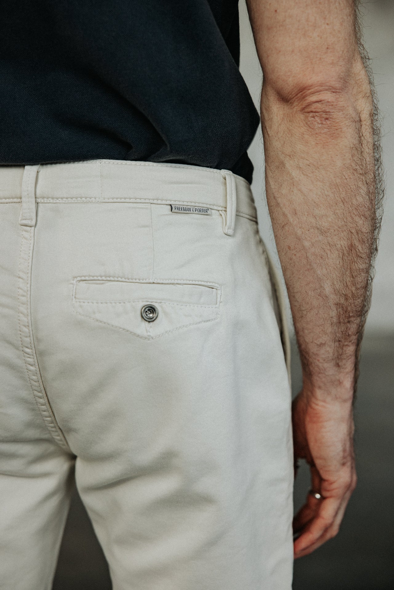 

Pantalon chino Homme Gino Epic light gray | Freeman T. Porter