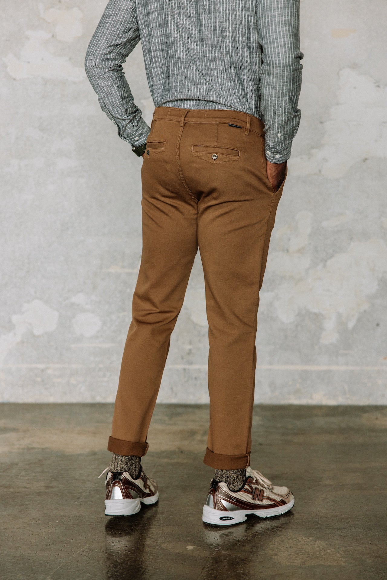 

Pantalon chino Homme Gino Epic ermine | Freeman T. Porter