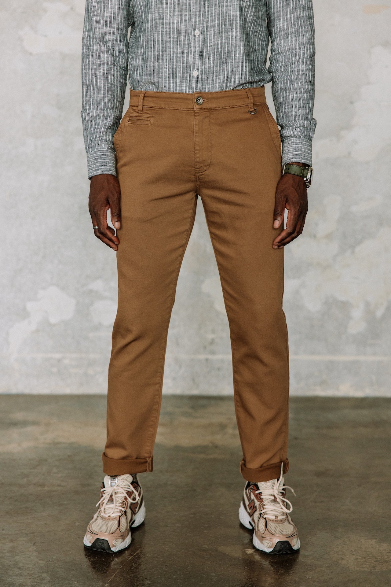 

Pantalon chino Homme Gino Epic ermine | Freeman T. Porter
