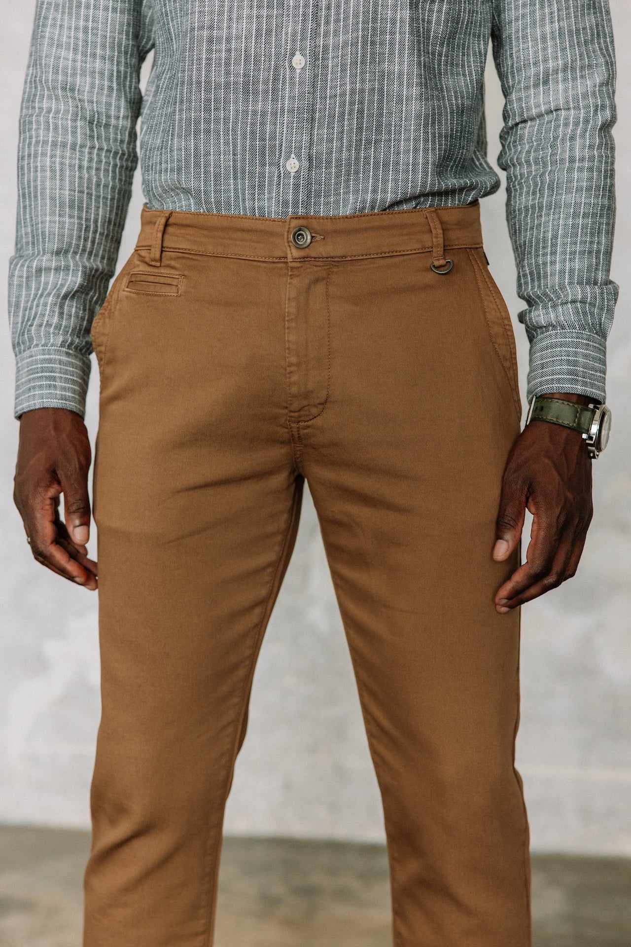 

Pantalon chino Homme Gino Epic ermine | Freeman T. Porter