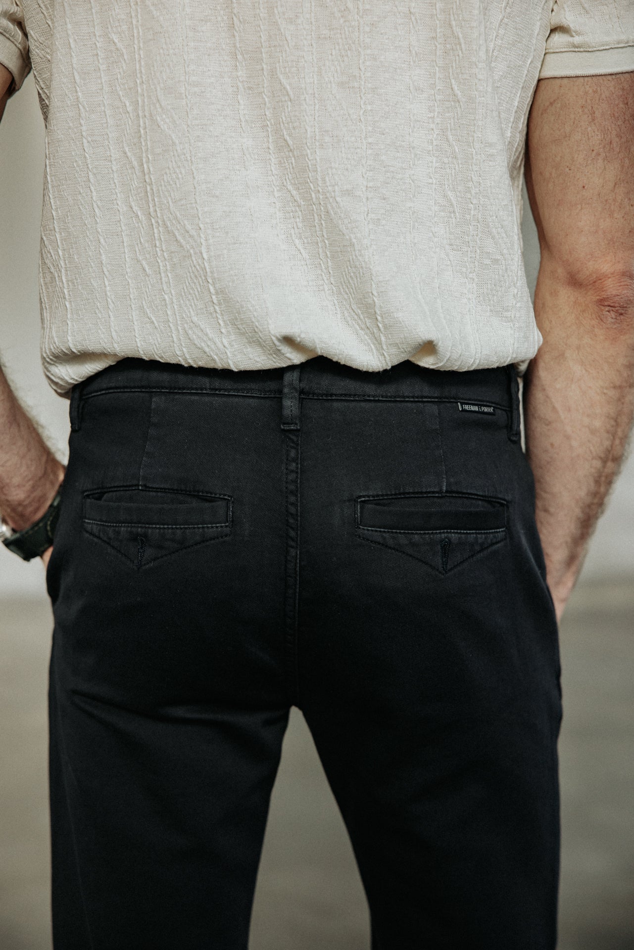 

Chino trousers Men Gino Epic total eclipse | Freeman T. Porter