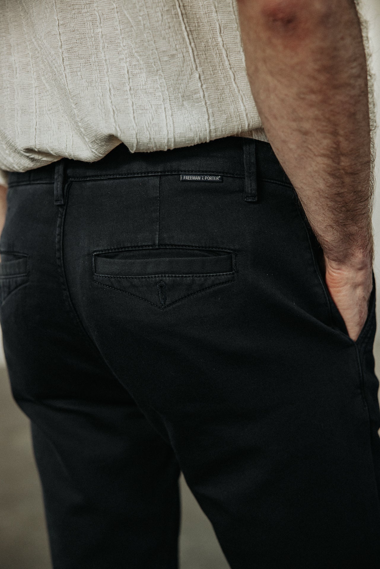 

Chino trousers Men Gino Epic total eclipse | Freeman T. Porter