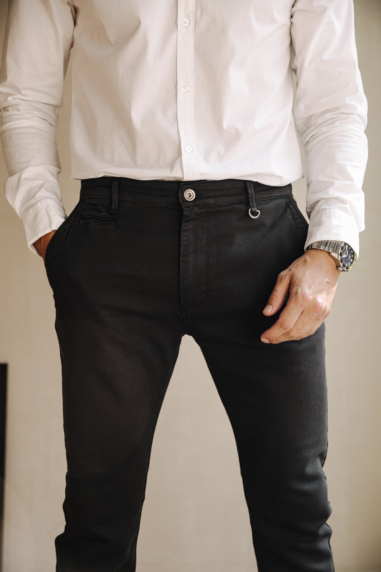 

Pantalon chino Homme Gino Epic anthra | Freeman T. Porter