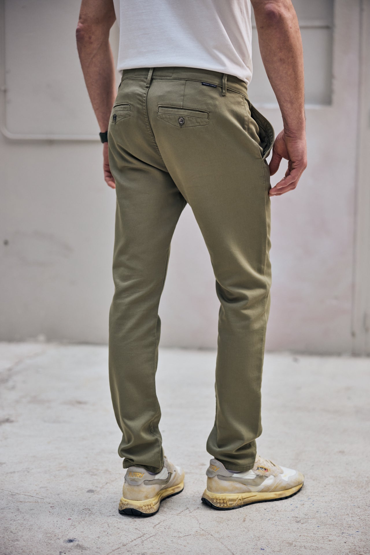 

Chinohose Mann Gino Epic deep lichen green | Freeman T. Porter