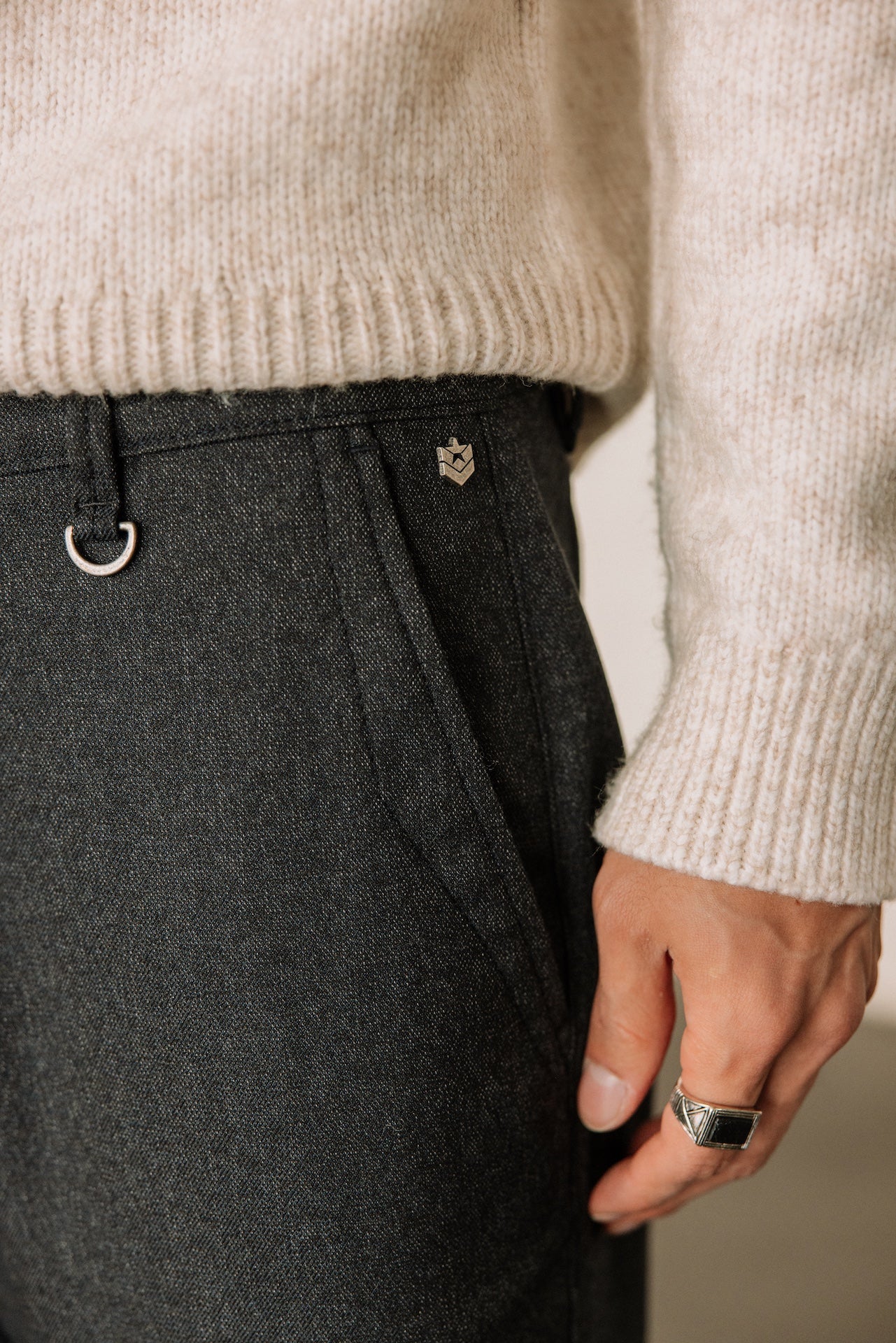 

Pantalon chino Homme Gino Lagoon peacoat | Freeman T. Porter