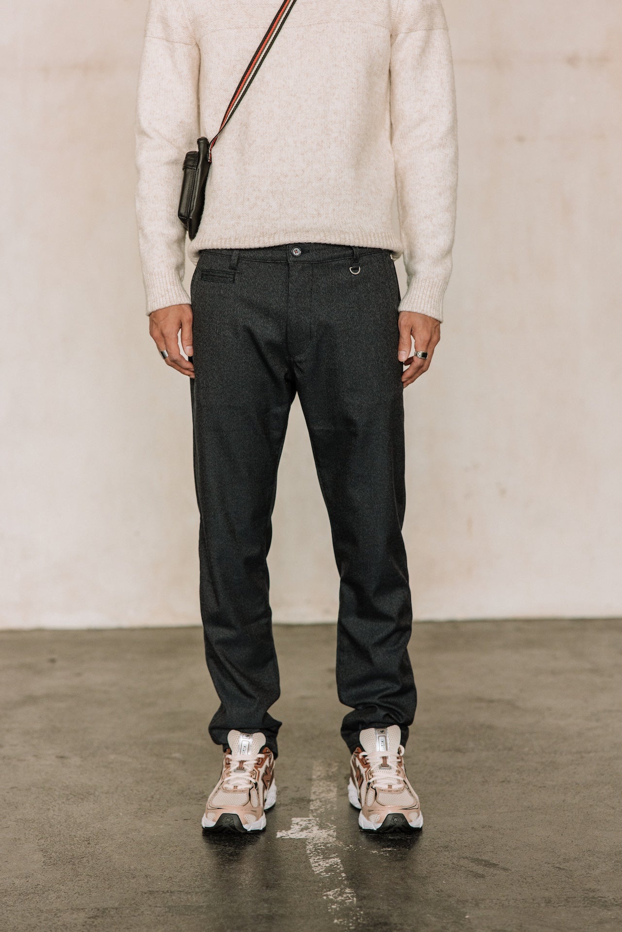 

Pantalon chino Homme Gino Lagoon peacoat | Freeman T. Porter