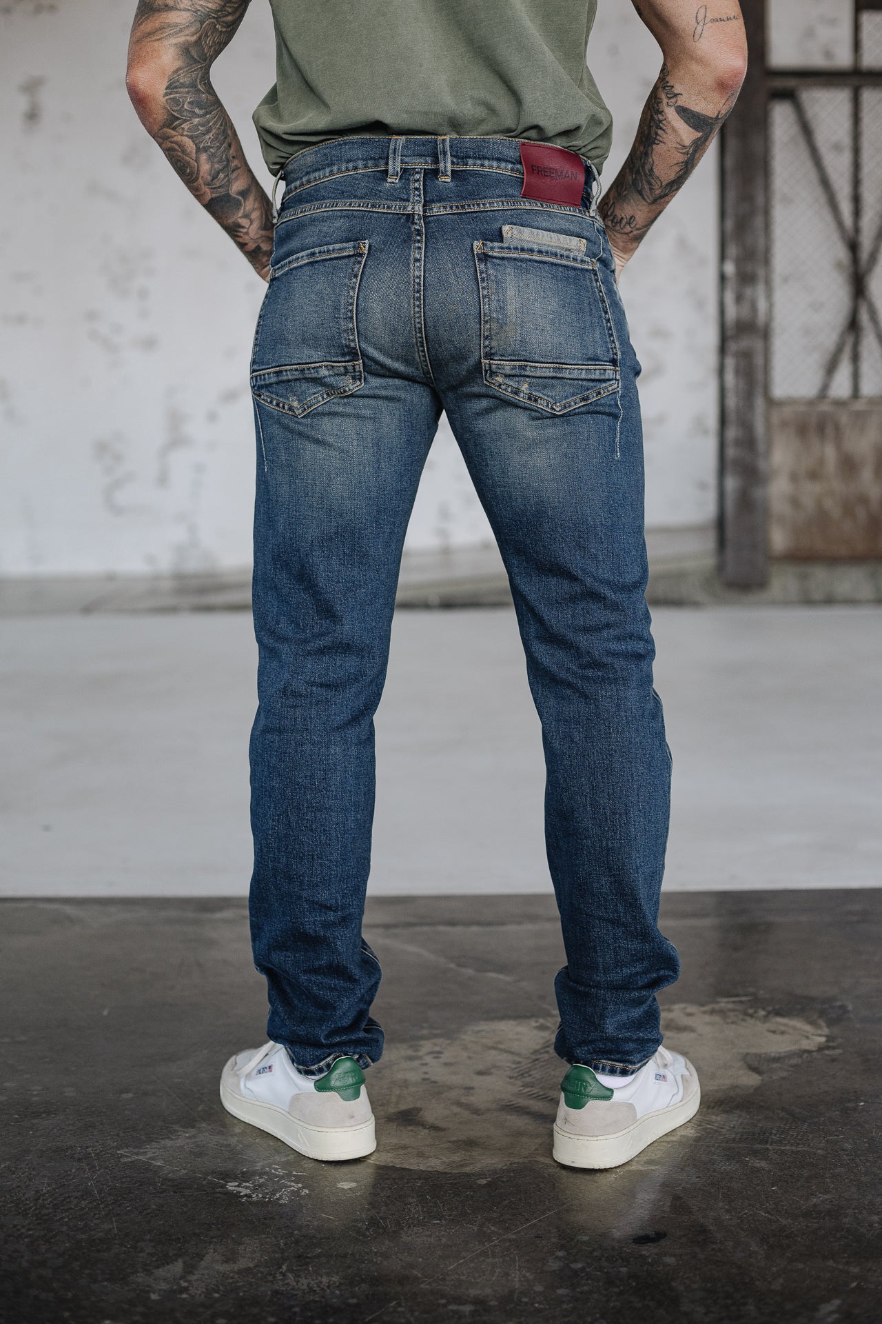 

Jeans droit Men Kurt sienne | Freeman T. Porter