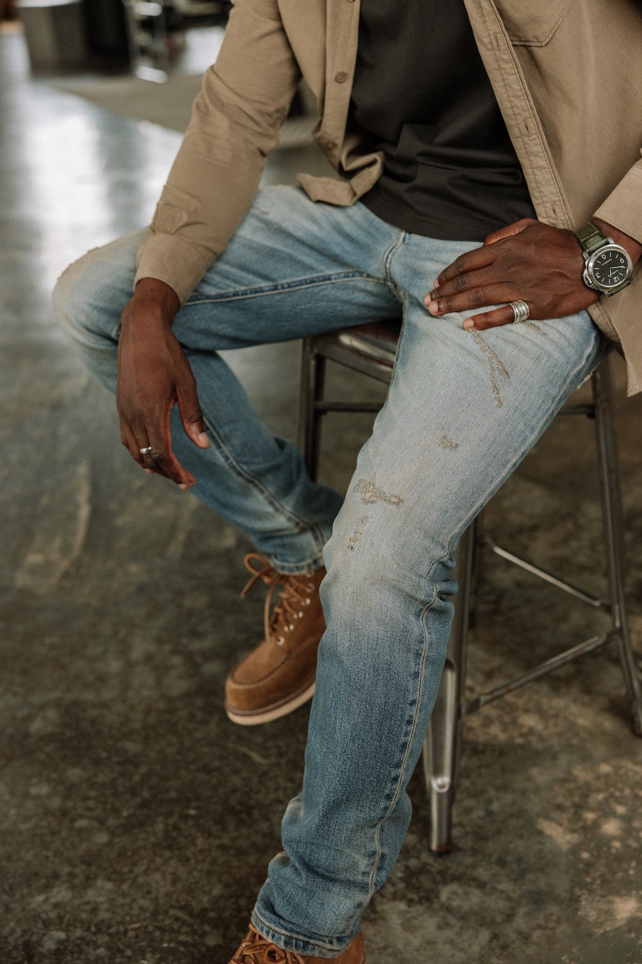 

Jeans droit Mann Kurt shark | Freeman T. Porter
