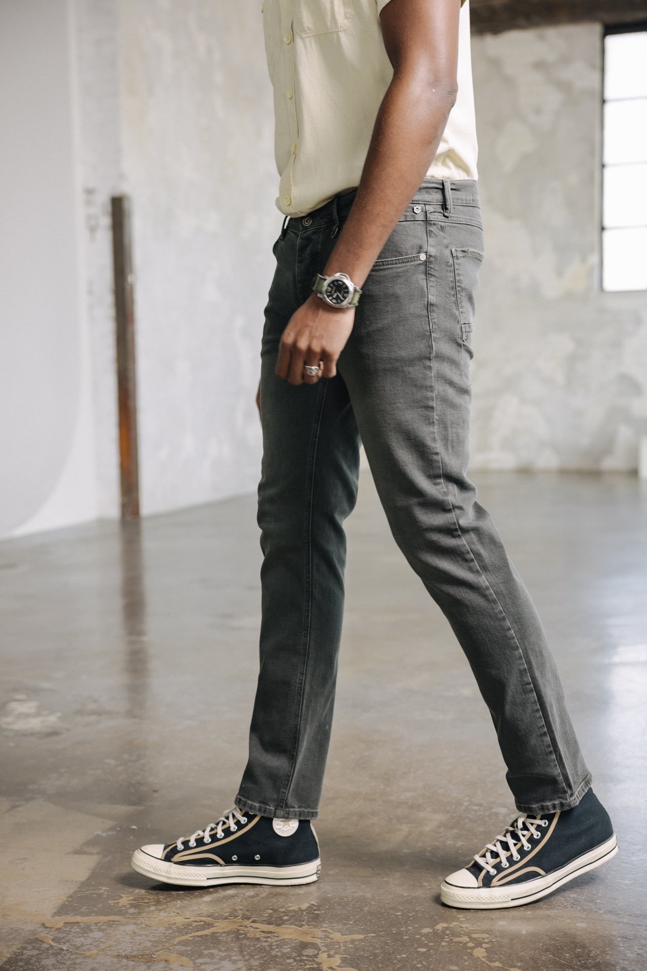 

Jeans droit Homme Kurt badillac med | Freeman T. Porter