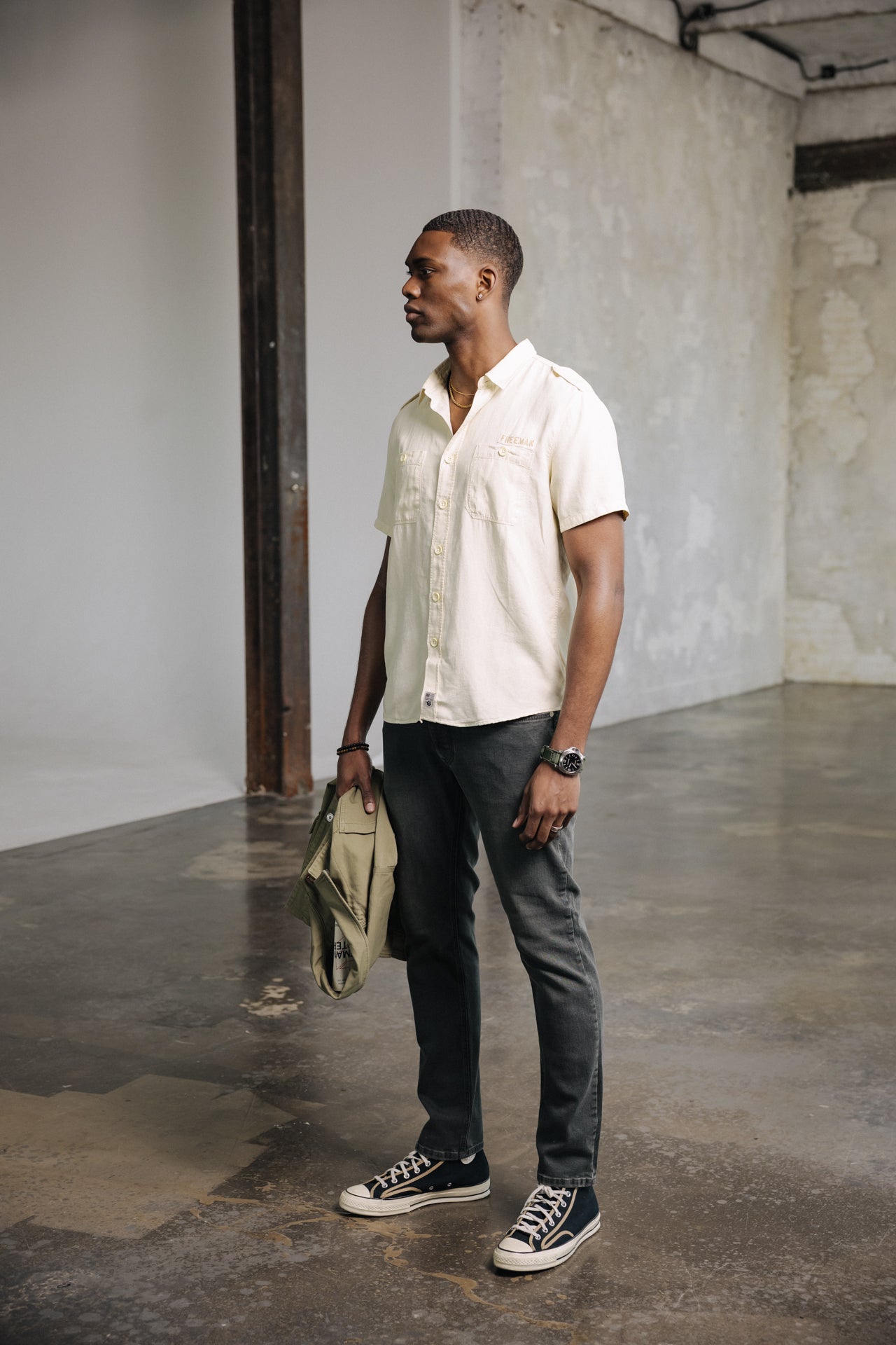 

Jeans droit Homme Kurt badillac med | Freeman T. Porter