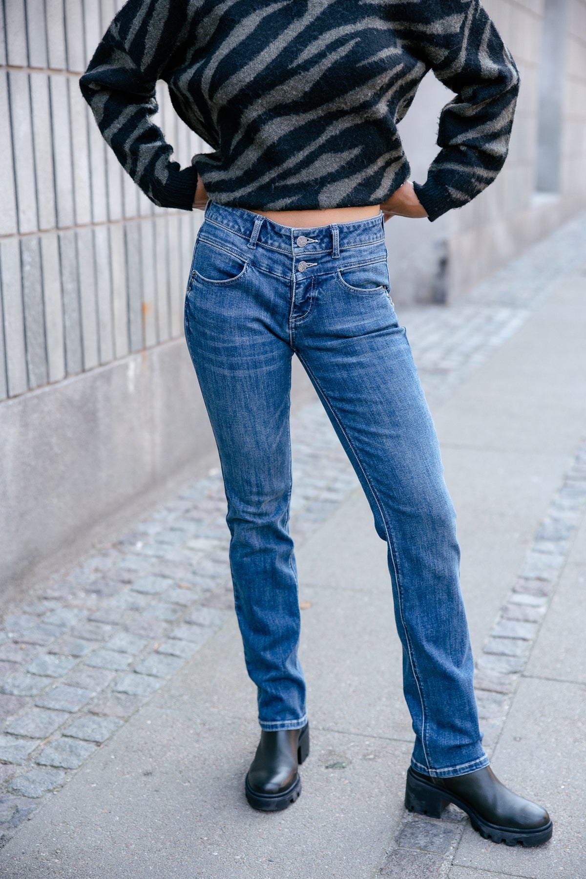   
            

Gerade geschnittene Jeans Damen Madie easy | Freeman T. Porter
          