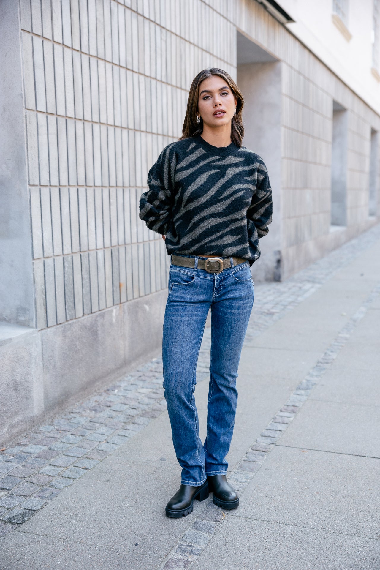 

Gerade geschnittene Jeans Damen Madie easy | Freeman T. Porter