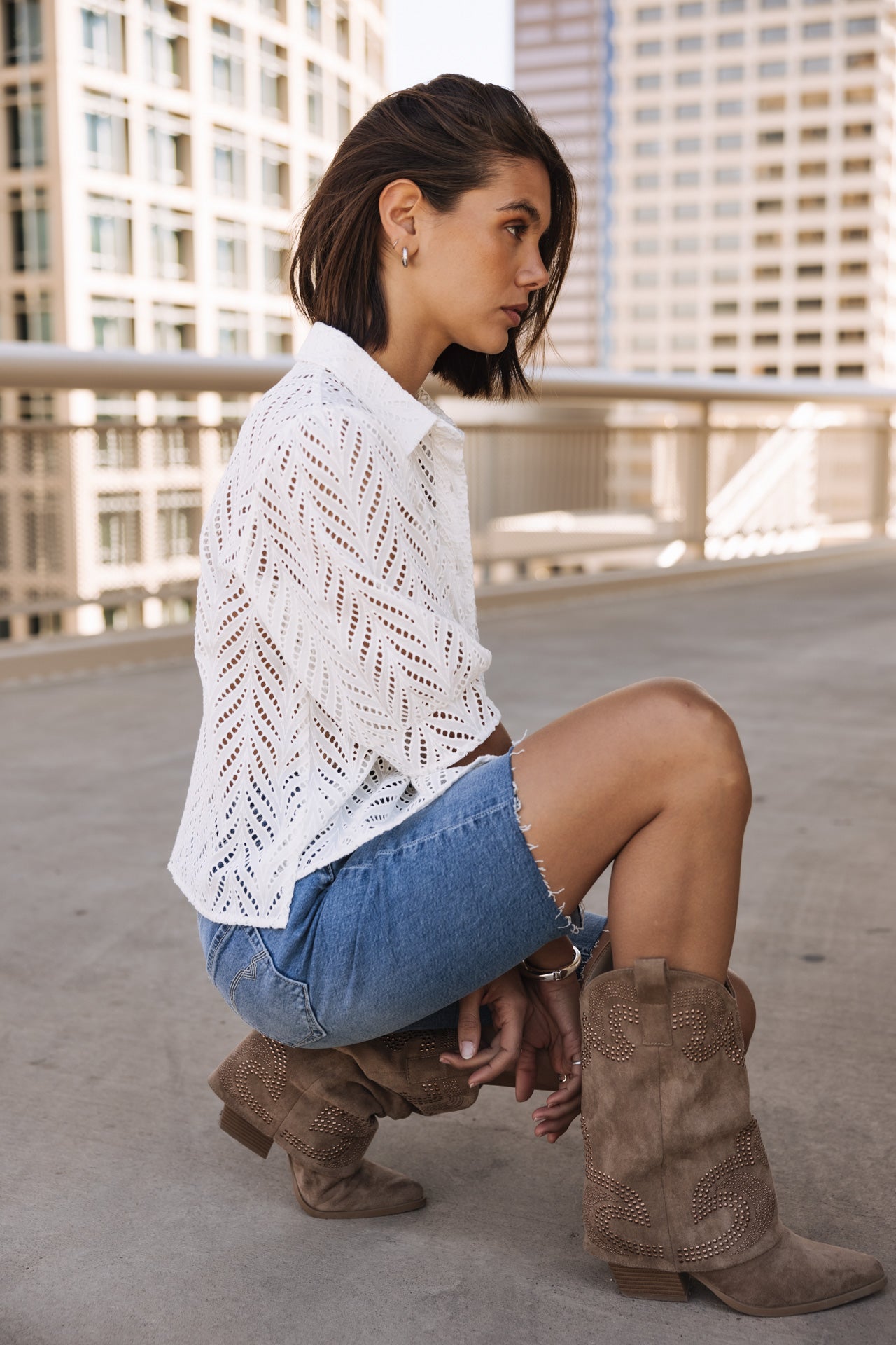 

Lange Shorts Frau Cameron britain | Freeman T. Porter