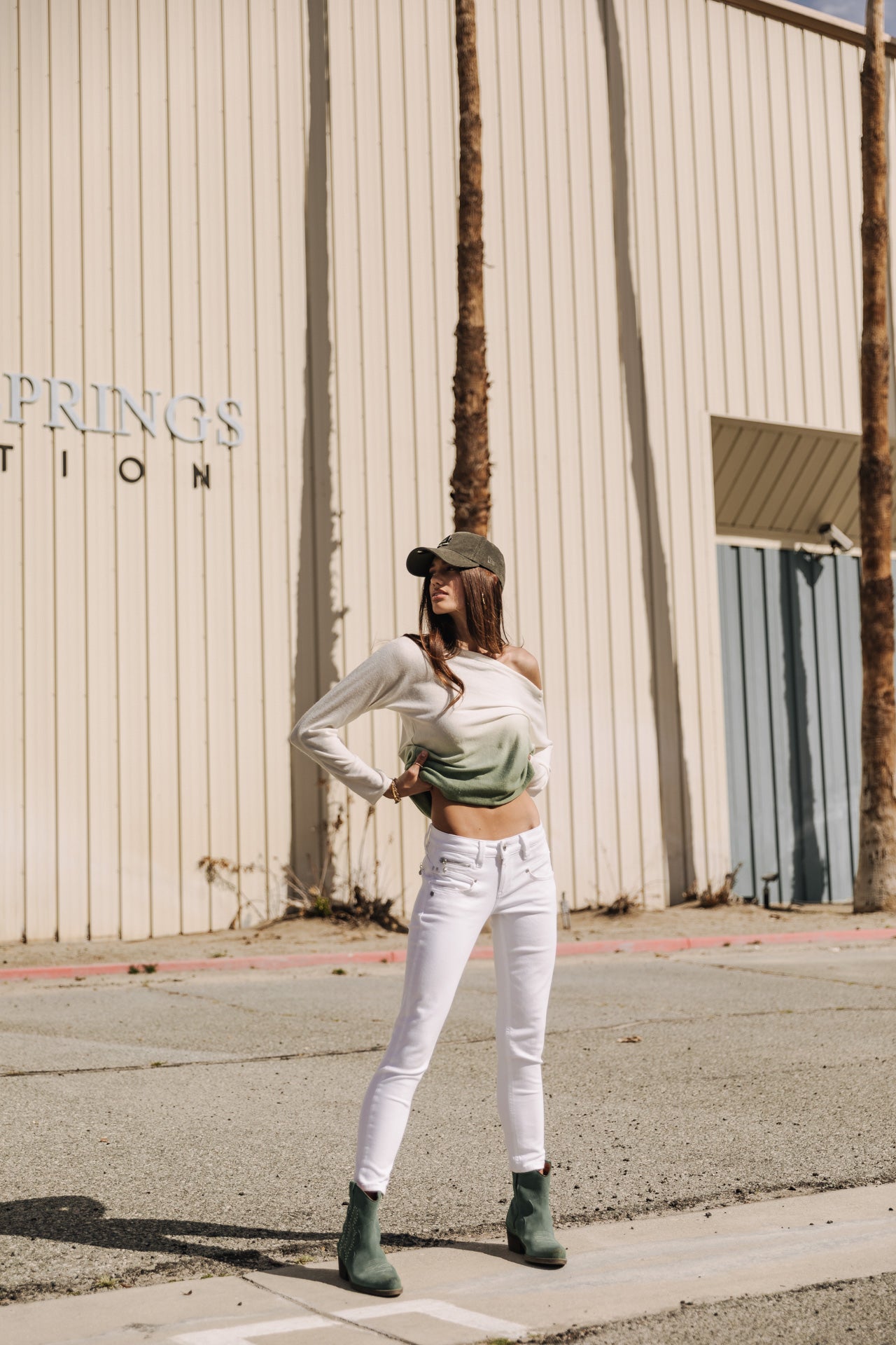 

Slim jeans Woman Alexa Cropped white | Freeman T. Porter