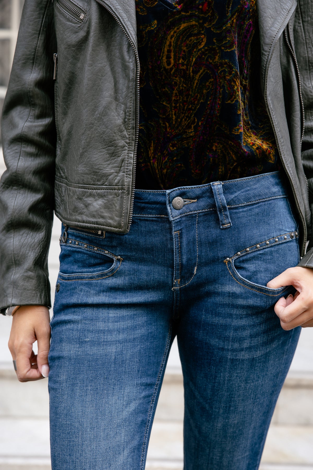 
              

Super Slim Jeans 7/8 Damen Alexa Cropped fever | Freeman T. Porter
            