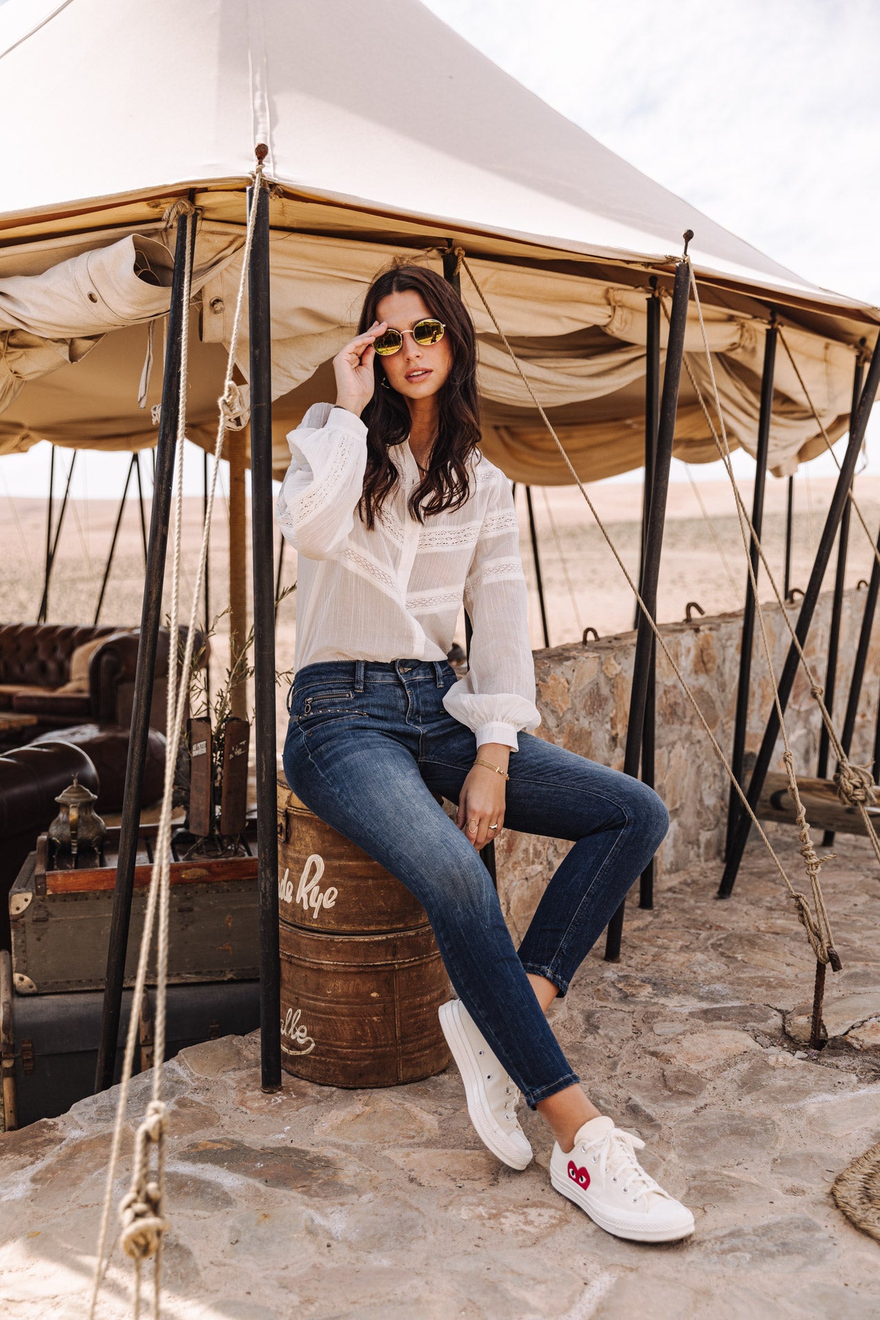 

Jeans slim Femme Alexa Cropped S-SDM fever | Freeman T. Porter