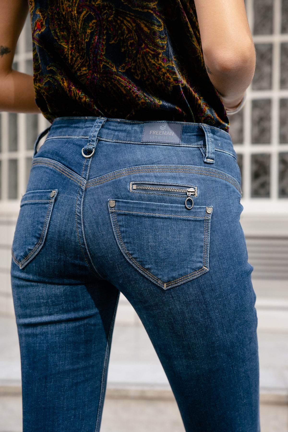 

Jeans super slim 7/8 Mujer Alexa Cropped fever | Freeman T. Porter