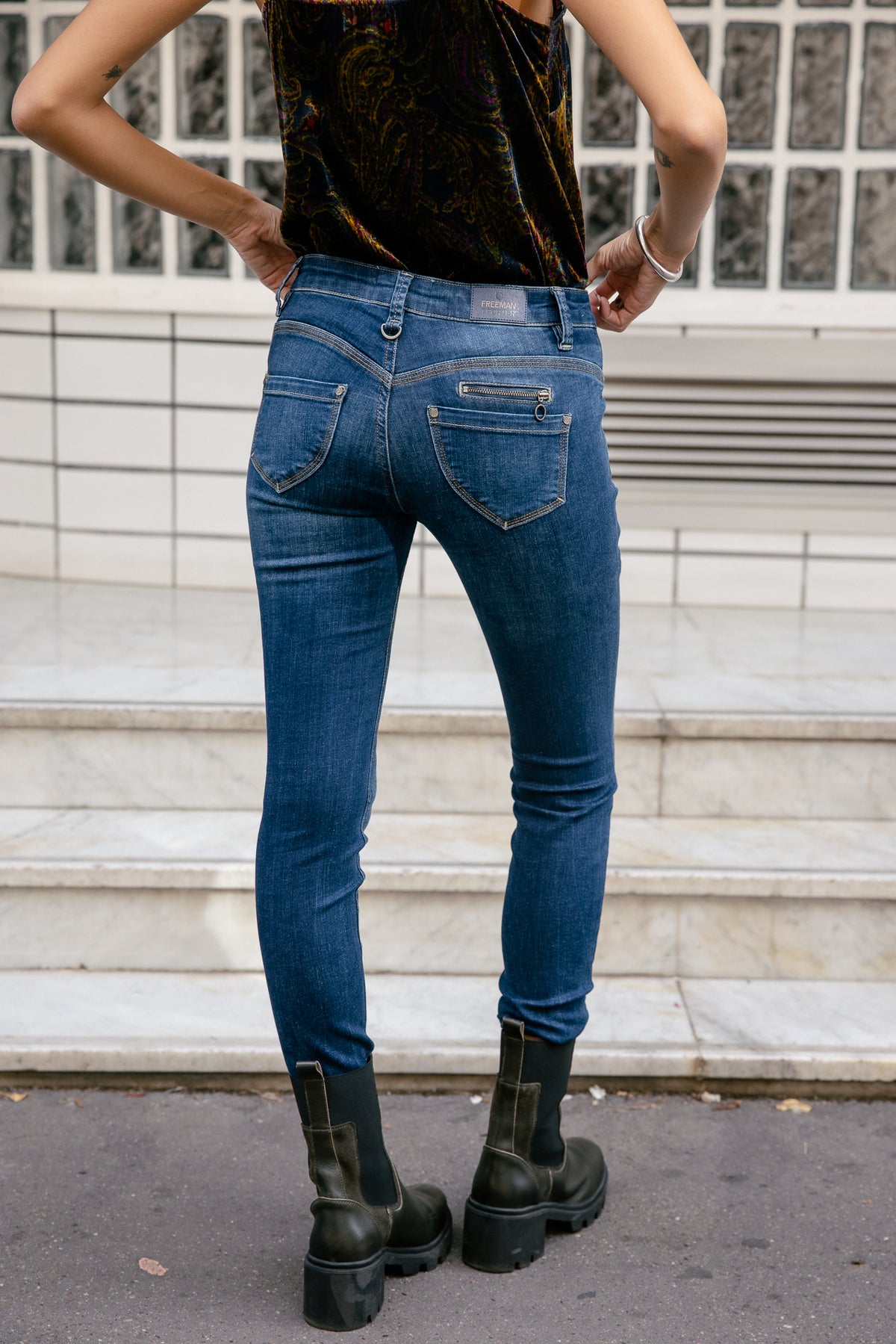 

Jeans super slim 7/8 Mujer Alexa Cropped fever | Freeman T. Porter