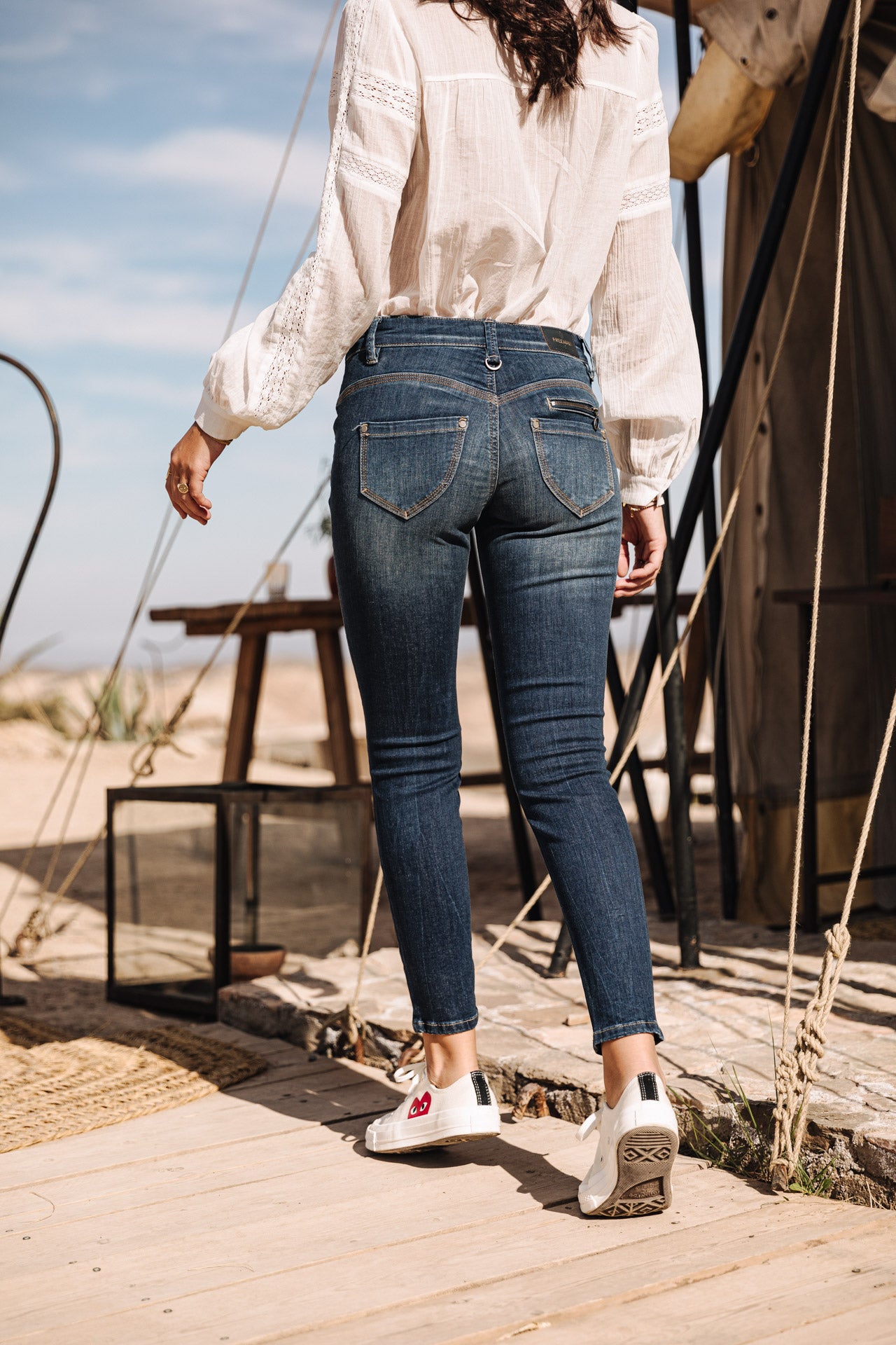 

Jeans slim Femme Alexa Cropped S-SDM fever | Freeman T. Porter
