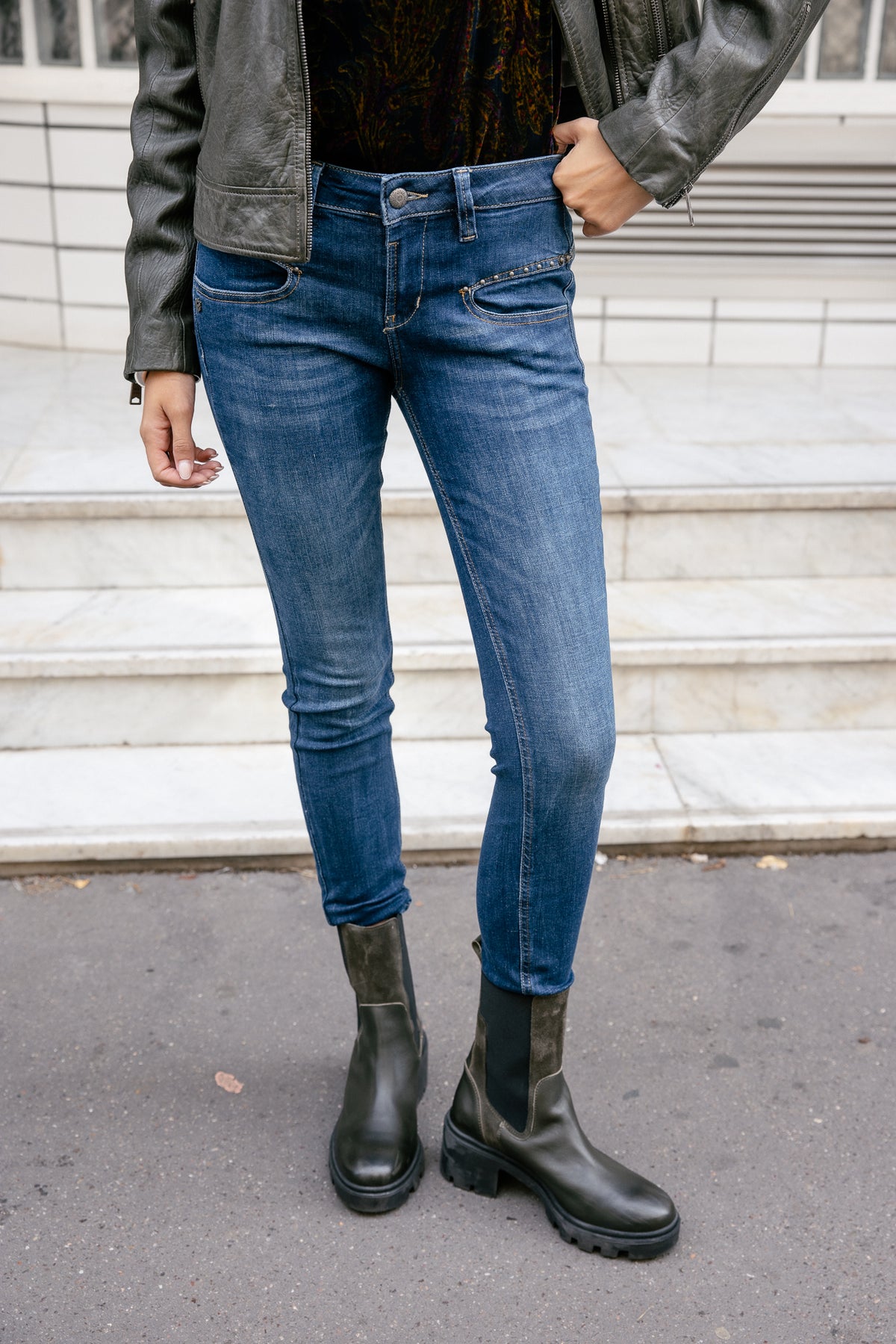 

Jeans super slim 7/8 Mujer Alexa Cropped fever | Freeman T. Porter