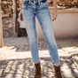 

Jeans super slim 7/8 Femme Alexa Cropped palermo med | Freeman T. Porter