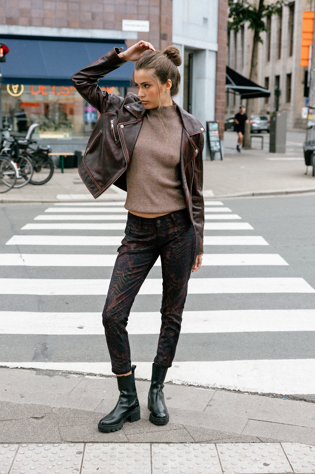 
              

Pantalon super slim 7/8 Femme Alexa Cropped Fuego original | Freeman T. Porter
            