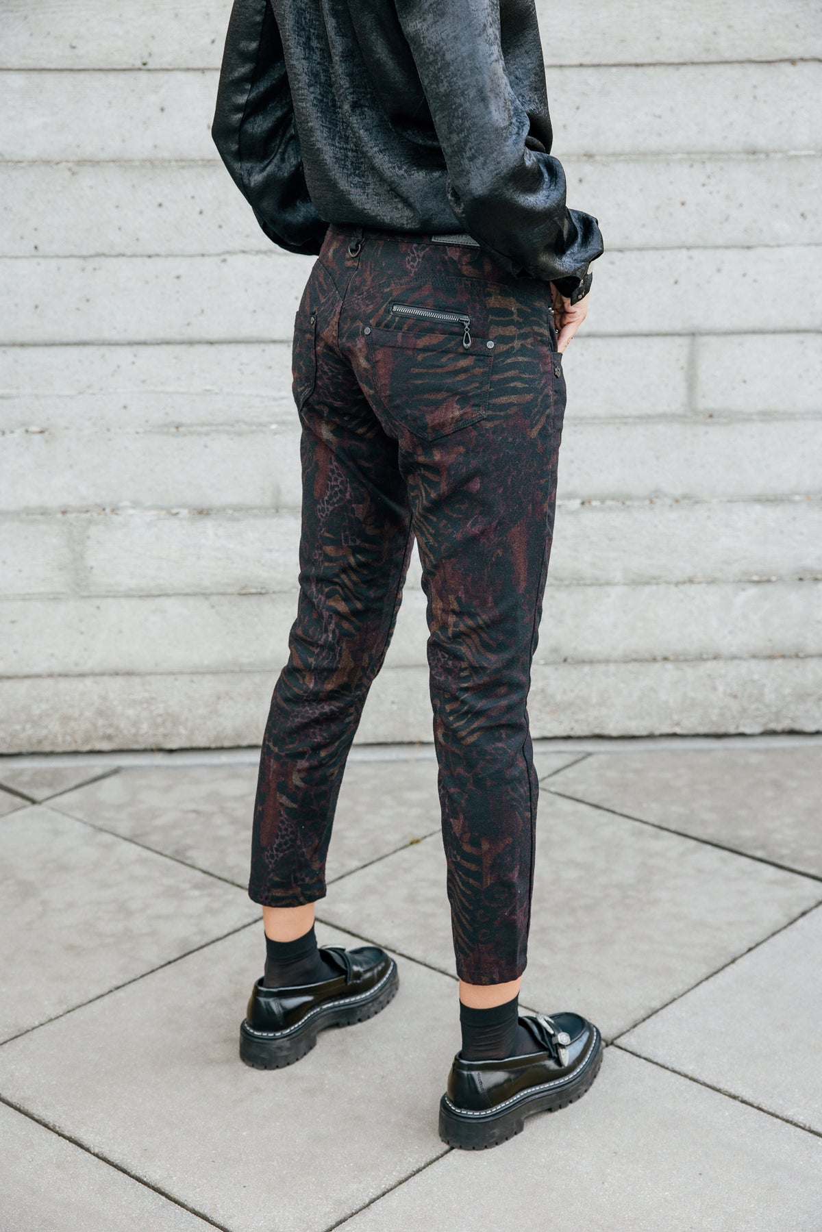 

Pantalon super slim 7/8 Femme Alexa Cropped Fuego original | Freeman T. Porter