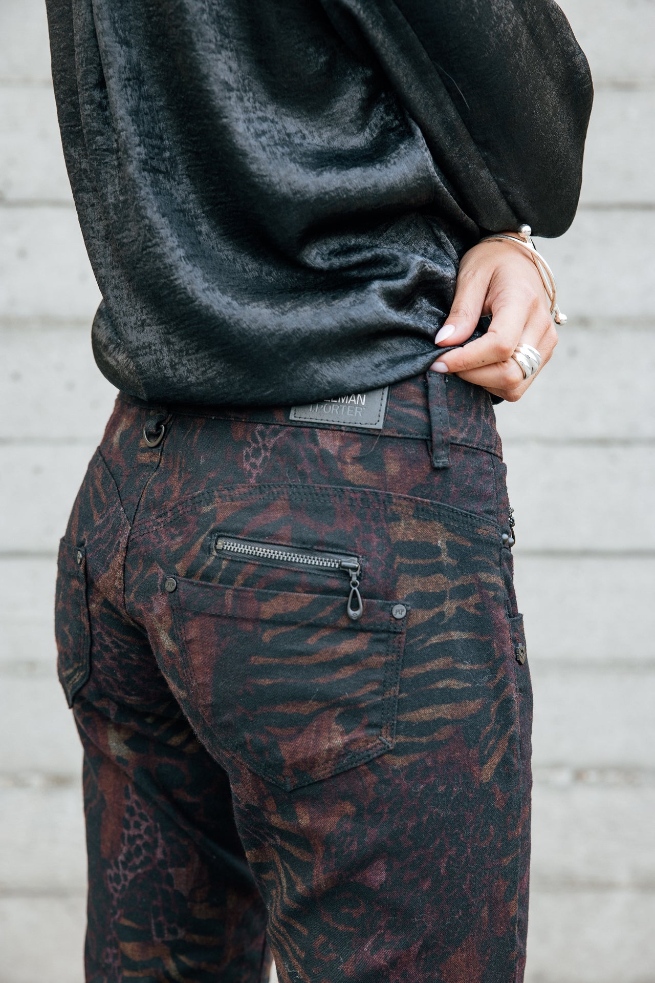 

Pantalon super slim 7/8 Femme Alexa Cropped Fuego original | Freeman T. Porter