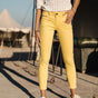 

Pantalon super slim 7/8 Mujer Alexa Cropped New Magic Color banana cream | Freeman T. Porter