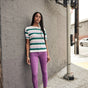 

Pantalon super slim 7/8 Frau Alexa Cropped New Magic Color dewberry | Freeman T. Porter