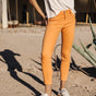 

Pantalon super slim 7/8 Femme Alexa Cropped New Magic Color tangerine tango | Freeman T. Porter