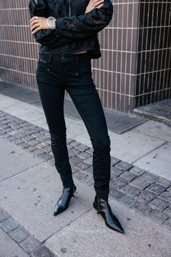 

Jeans slim taille mi-haute Femme Alexa High Waist black | Freeman T. Porter