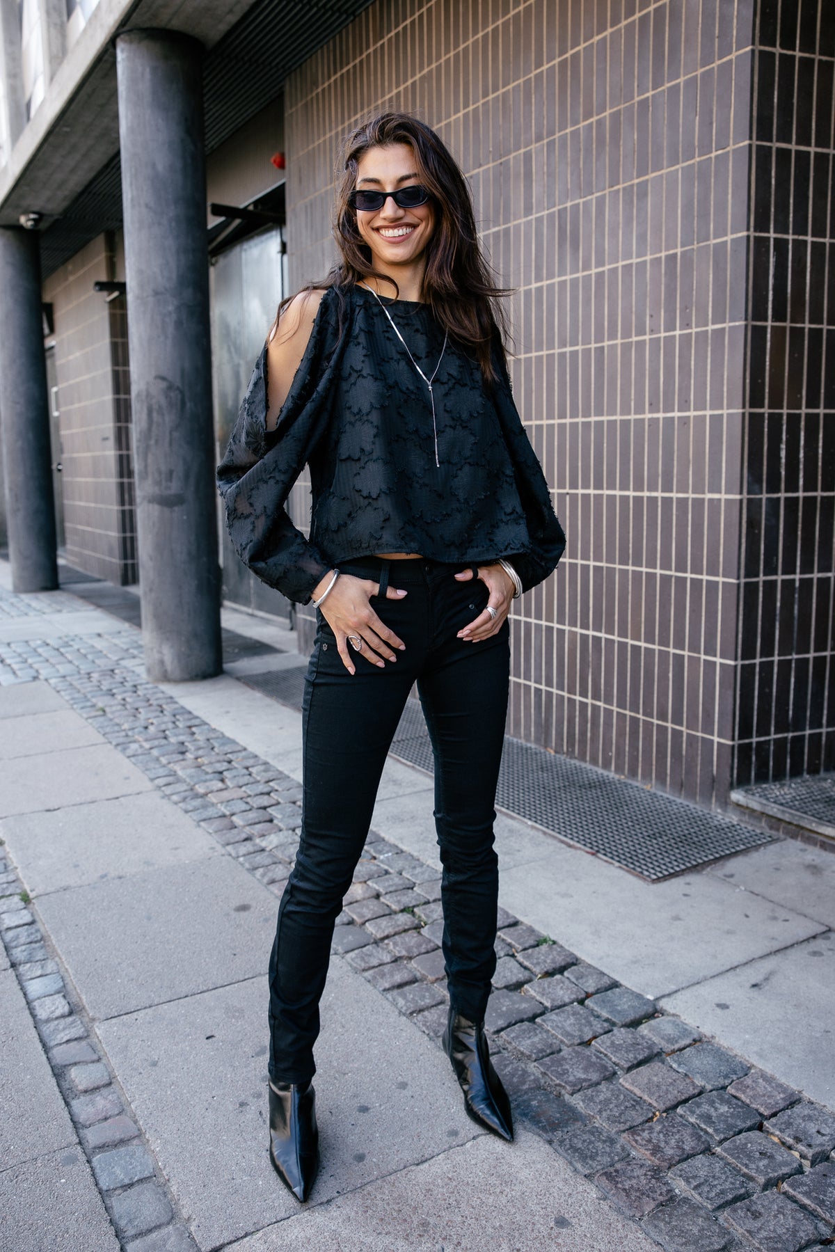 

Slim jeans mid-rise Women Alexa High Waist black | Freeman T. Porter