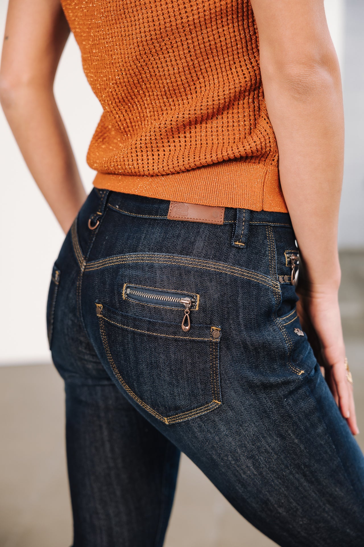 

Vaqueros slim Mujer Alexa High Waist SDM eclipse | Freeman T. Porter