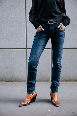 

Slim Fit Jeans mit mittelhoher Taille Damen Alexa High Waist battle | Freeman T. Porter